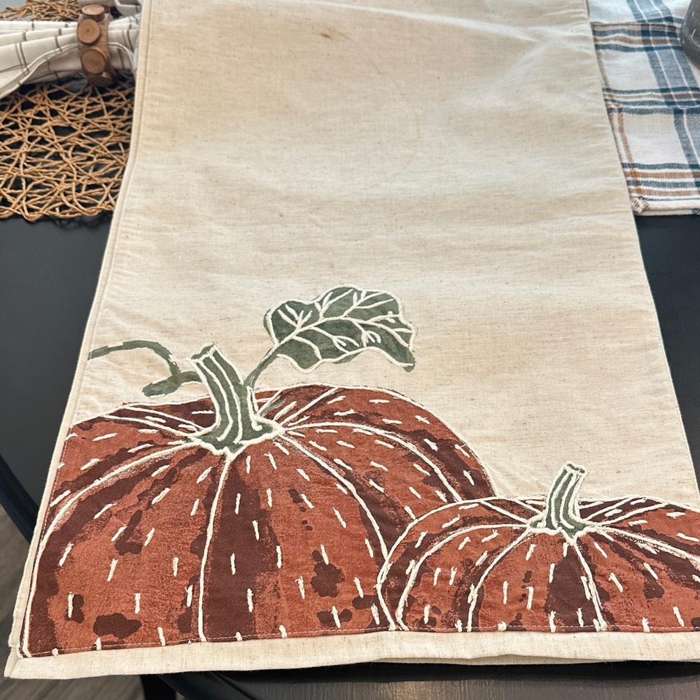 104x 14 pumpkin table runner from Target VGUC